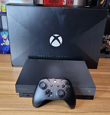 Xbox One X 1TB - Limited Edition: Project Scorpio Console - In Box  • $449.99
