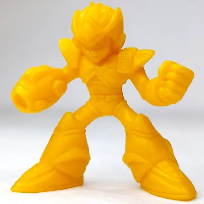 Megaman Rockman 1.5  Mega Man X Buster 3rd Armor Yellow Rubber Keshi Mini Figure • $10