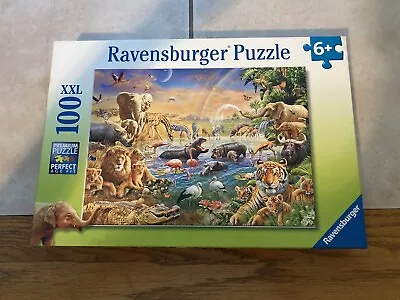 Ravensburger Jungle Safari 129102 100 Pieces XXL  Jigsaw Puzzle • $15.99