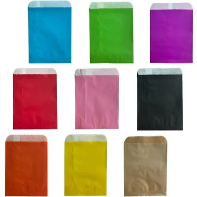 50 / 100pcs Biodegradable Paper Bag Multicolor Mini Envelope Packaging Gift Bag • $16.95