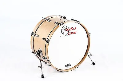 Side Kick Drums Bass Drum - Double Skinny Bass Drum 22  X 12  Maple • $419