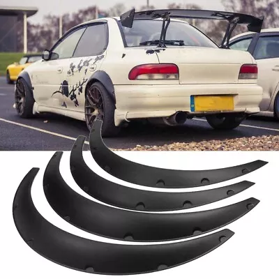 2   Fender Flares Wide Body Kit Wheel Arches For Subaru Impreza GD WRX GV GRB • $69.75