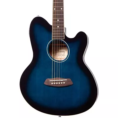 Ibanez Talman TCY10 Acoustic-Electric Guitar Transparent Blue Sunburst • $229.99