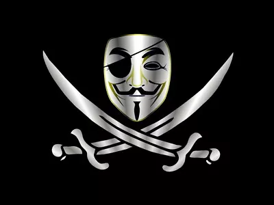 V2464 Guy Fawkes Mask Pirate V For Vendetta Anonymous Decor WALL POSTER PRINT AU • $20.85