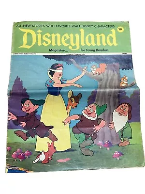 Vintage DISNEYLAND Magazine Comic No. 95 Snow White Peter Pan • $8.44