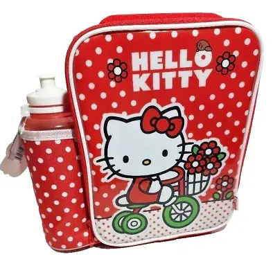 Hello Kitty Kids School Lunch Bag & Drink Bottle • $16.96
