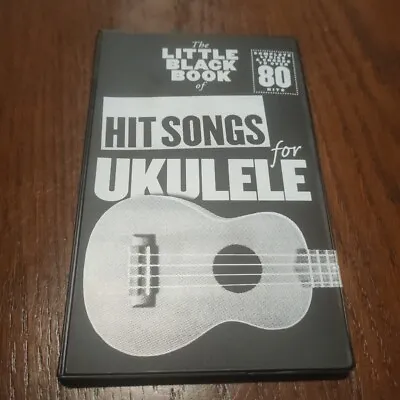 80 Hit Songs Uke The Little Black Songbook Sheet Music Ukelele Lyric Pocket Size • $36.10