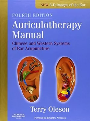 Auriculotherapy Manual: Chinese And Western Systems Of Ear Acupuncture • $123.15