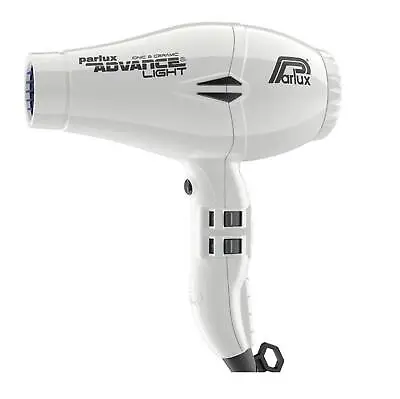 Parlux Advance Light Ceramic And Ionic Hair Dryer - White 2 Year Warranty  W460g • $315