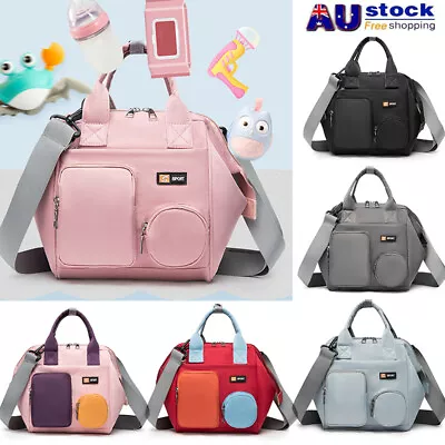 Large Baby Diaper Bag Mummy Maternity Nappy Large Capacity Changing Backpack AU • $27.99