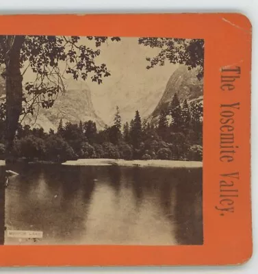 Mirror Lake Yosemite Valley California CA Stereoview • $20