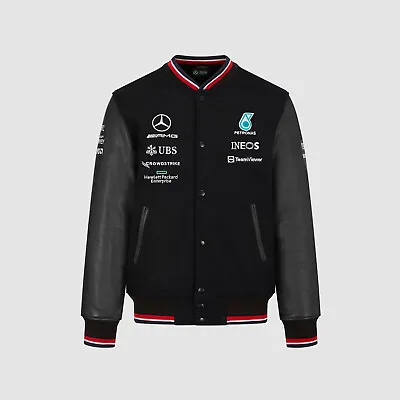 2022 Mercedes-AMG Petronas Team Varsity Jacket - Small • £199.99