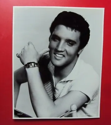 Elvis Presley - 1957 Mgm Promo Photo - 8 X 10 B/w - Original - Jailhouse Rock • $19.95