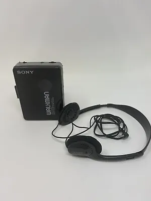 $34.99 • Buy SONY WALKMAN (WM-A10) CASETTE TAPE PLAYER MDR-24 Headphones PARTS ONLY