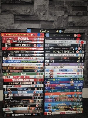 £3.99 • Buy DVD & BluRay FREE POST Adult Thriller Drama Comedy Romance Movie Bundle Job Lot