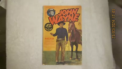 Vintage Toby Press John Wayne Adventure Comics #4 Aug 1950 Frank Frazetta Art • $23.50