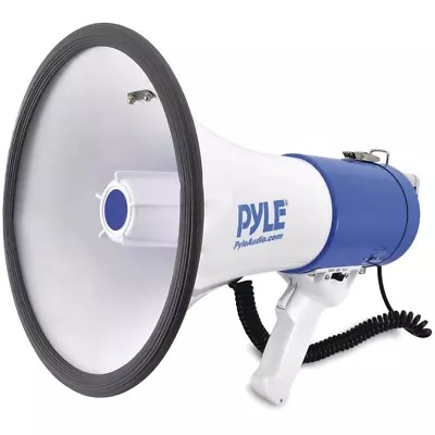 Megaphone Speaker - PA Bullhorn With Siren Alarm Mode & Adjustable Volume • $39.23