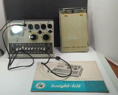 Knight Model 400 Vacuum Tube Tester Checker Radio Tv Amp  • $69.99