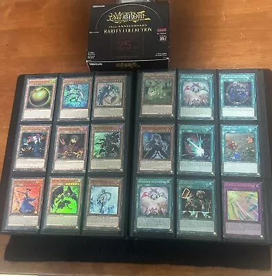 Yu-Gi-Oh Cards 25th Anniversary Rarity Collection Ultra Rare Or Better 31 Cards • $35