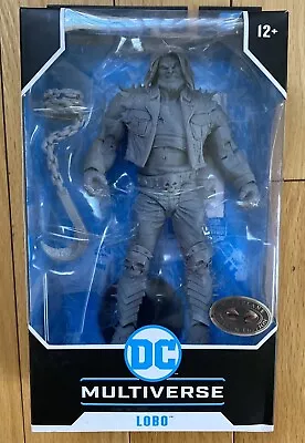 DC Multiverse Lobo 7 Inch Figure McFarlane Platinum Edition New Sealed • $65