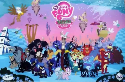 My Little Pony Friendship Is Magic Hasbro Studios Chaos Is Magic 11-Inch Poster • $7.99