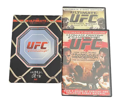 Lot Of 3 UFC 13 DVDs — Ultimate Collection Box Set - Ultimate VOL 92 And 93 VGUC • $21.99