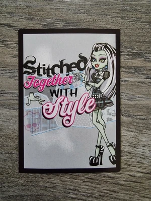 £1.25 • Buy Monster High By Panini 2011 Mattel Inc. Sticker 123 Gloss Photo - Frankie