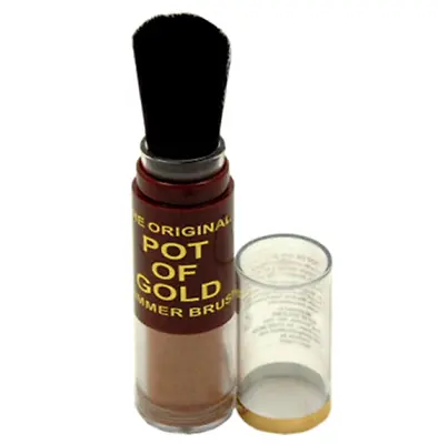POT OF GOLD Shimmering Brush Bronzer With Loose Bronzing Powder  Face & Body UK • £6.99