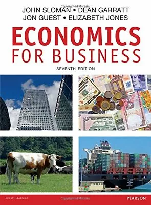 Economics For Business-Mr John Sloman Dean Garratt Dr Jon Guest Miss Elizabe • £3.96