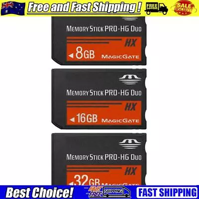 Memory Sticks PRO-HG Duo Game Memory Cards For Sony PSP 1000 2000 3000 Camera • $41.90