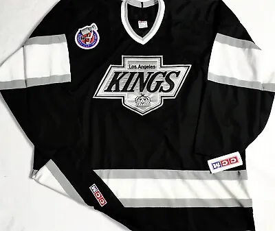 Vtg-nwt-men-2xl Blank La Kings 1993 Cup Anniversary Ccm Licensed Hockey Jersey • $229.99