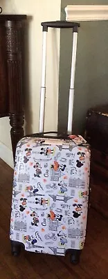 Disney Mickey & Minnie Carry On Hard Luggage 20” Spinner • $95.99