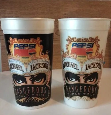 Michael Jackson  MEXICAN PROMO Pepsi Soda Cups • $30