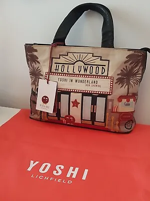 Yoshi Used Leather Bag Lights Camera With Tags And Dust Bag Very Collectable  • £59.99