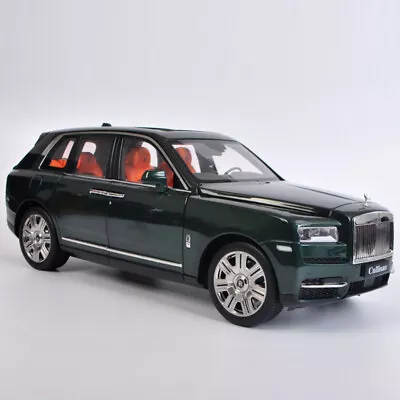 $639.99 • Buy New Product ORIGINAL 1:18 Rolls-Royce Cullinan Alloy Green Diecast Car Model