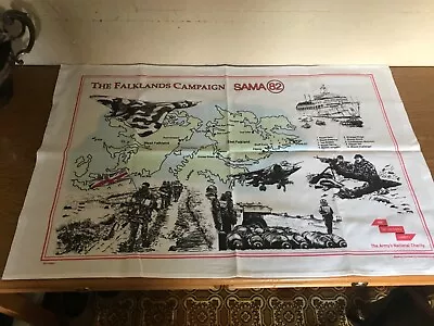 Falkland Islands Campaign Tea Towel New Unused. • £14.99