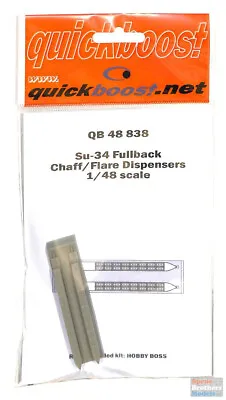 QBT48838 1:48 Quickboost Su-34 Fullback Chaff/Flare Dispensers (HBS Kit) • $14.89
