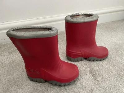 £4.99 • Buy Start-Rite Mudbuster Red Wellington Boots, Infant Size 8