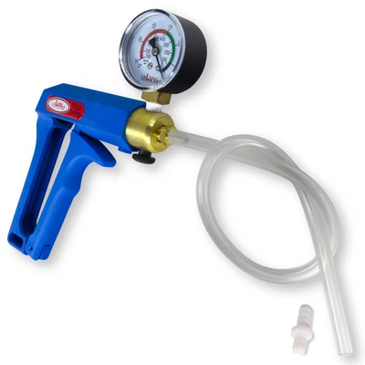 $44.99 • Buy Vacuum Pump LeLuv MAXI Blue Handle With Gauge And Clear Hose & Fitting