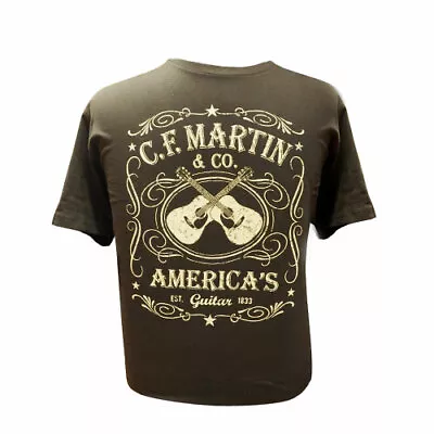 Martin Guitars Dual Guitar Tee Shirt - Small • $29.99