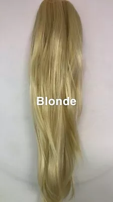 £6.99 • Buy Hair Wigs For Ladies Synthetic Long & Straight Black Brown Blonde Red Auburn Ash