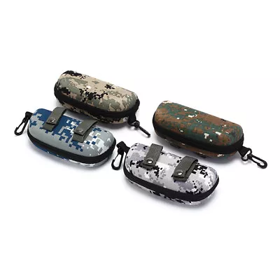 $11.83 • Buy Tactical Zipper Sunglasses Box Case Shell Hard Eye Glasses Protective Pouch B!AU
