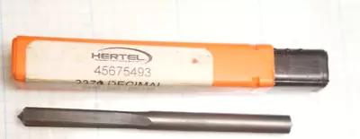 Hertel 0.237  Solid Carbide 4 Flute Chucking Reamer Straight Flute Straight • $14