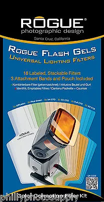 ExpoImaging Rogue Flash Gel Filter Kit- Color Correction Set • $29.90