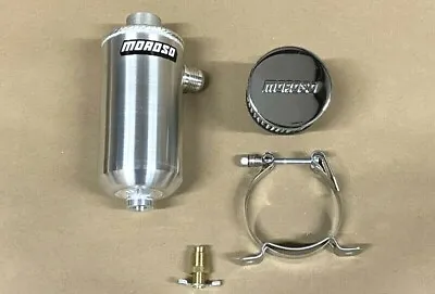 [SALE] Moroso Universal Race Oil Breather -12AN (Catch Can) Tank (85465) • $127.99