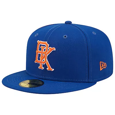 Men's New Era Blue Brooklyn Cyclones Amazins Theme Night 59FIFTY Fitted Hat • $41.99