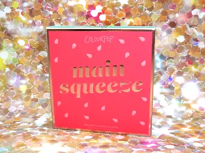 Colourpop MAIN SQUEEZE 9 Pan Pressed Powder Eyeshadow Palette 9.00g / 0.3 Oz NIB • $16