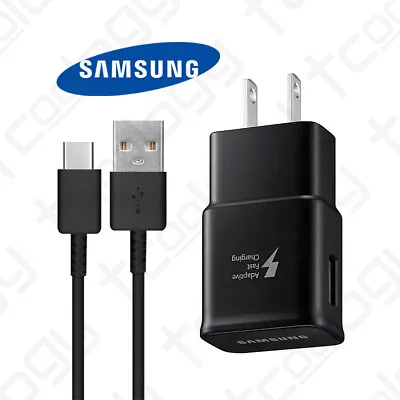 Original Samsung Galaxy A51 A14 A13 5G A03S A12 15W Fast Charger & USB-C Cable • $8.99