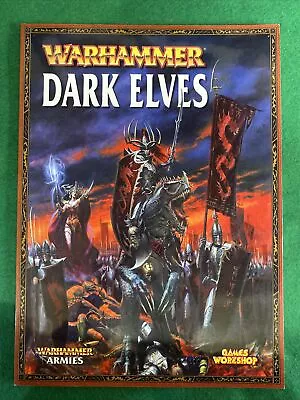 Warhammer Dark Elves Rulebook Armies Army Codex Book Games Workshop Elf Mint New • £29.45