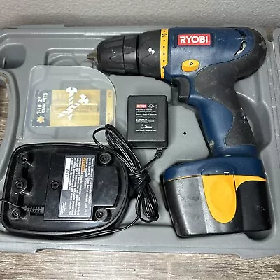 Ryobi Hp472 3/8  Cordless Drill7.2v Battery & Battery Charger Tested Working • $35